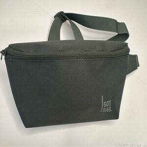 Men's Black Crossbody Bag